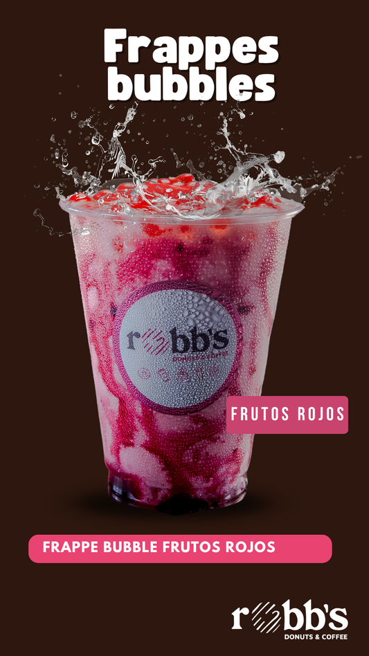 Frappe Bubbles Frutos Rojos