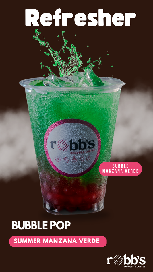 Refresher summer apple green Bubble Pop