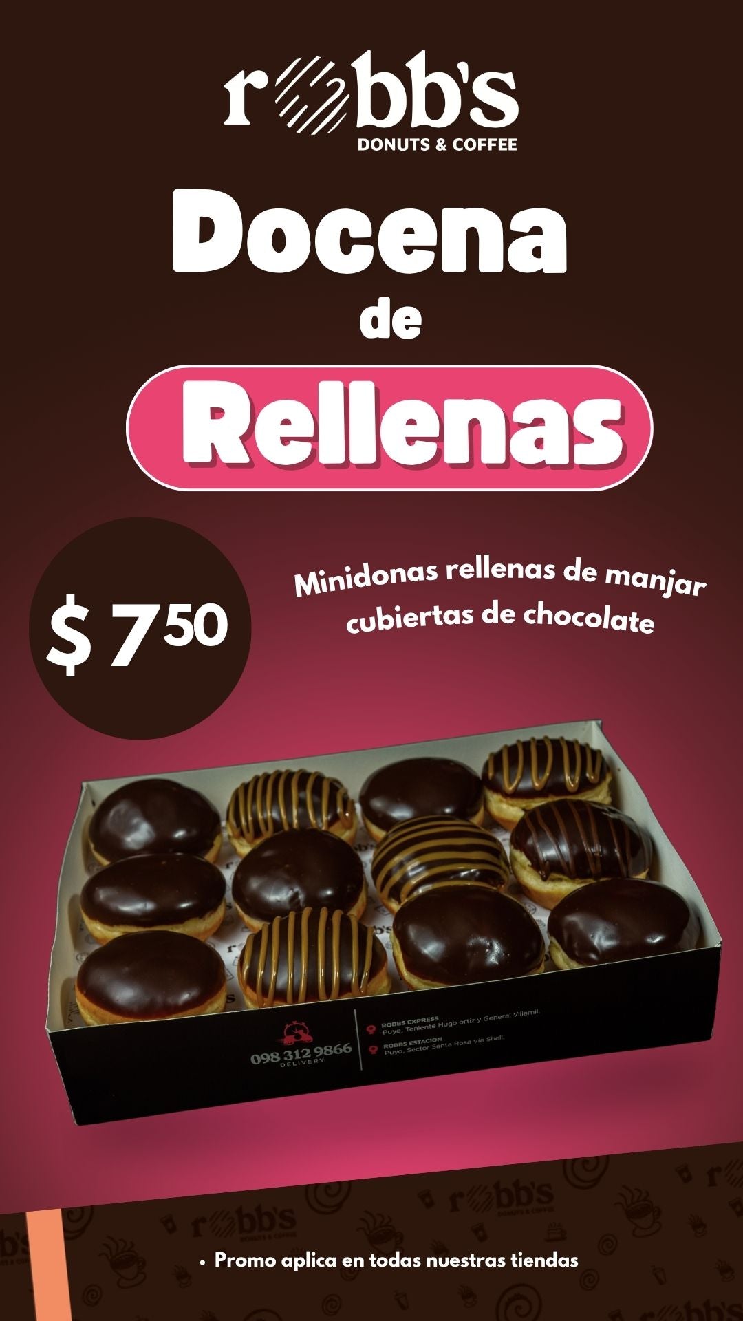 Minidonas Rellenas