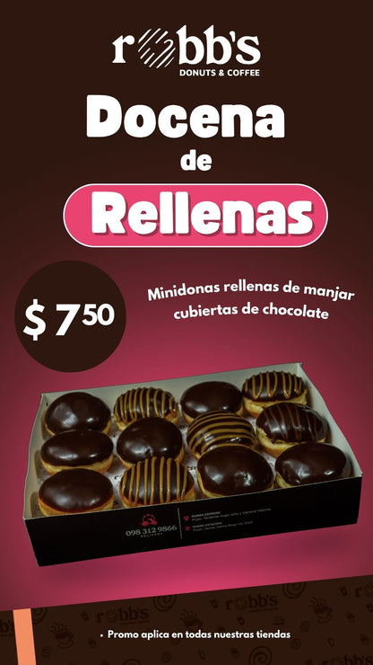 Minidonas Rellenas